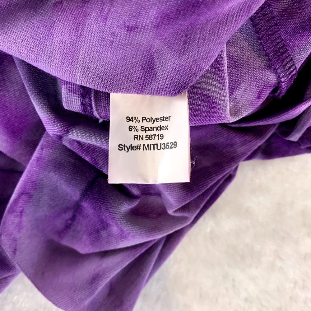 ❤️ NY Collection Short Sleeve Ruffle Top Womens M - Picture 4 of 6